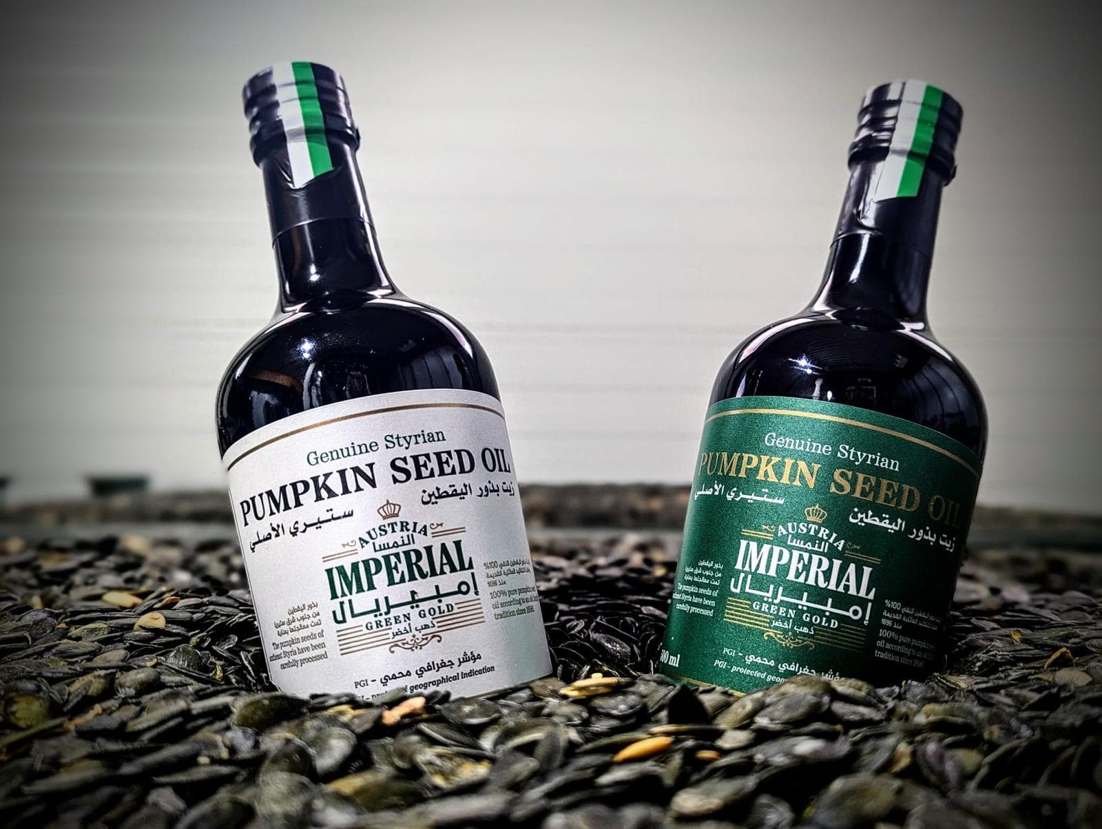 Steirisches Kürbiskernöl g.g.A. — Austria Imperial Green Gold
