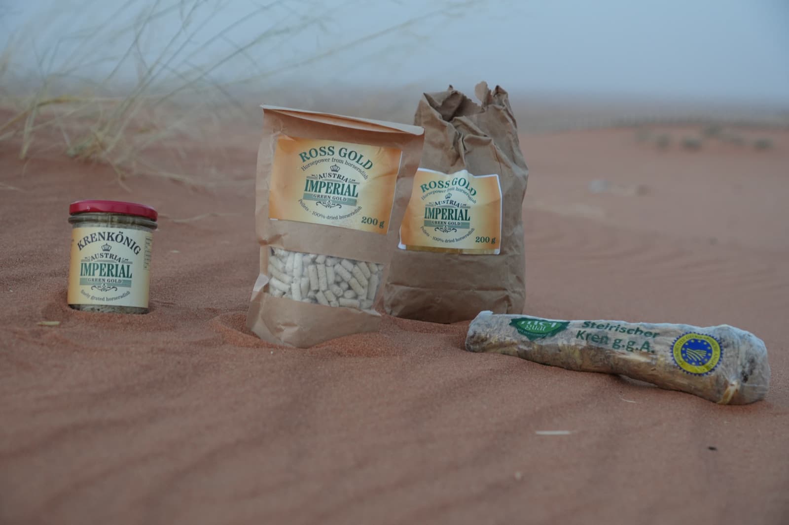 Steirischer Kren trocken — Scharfer Rudi